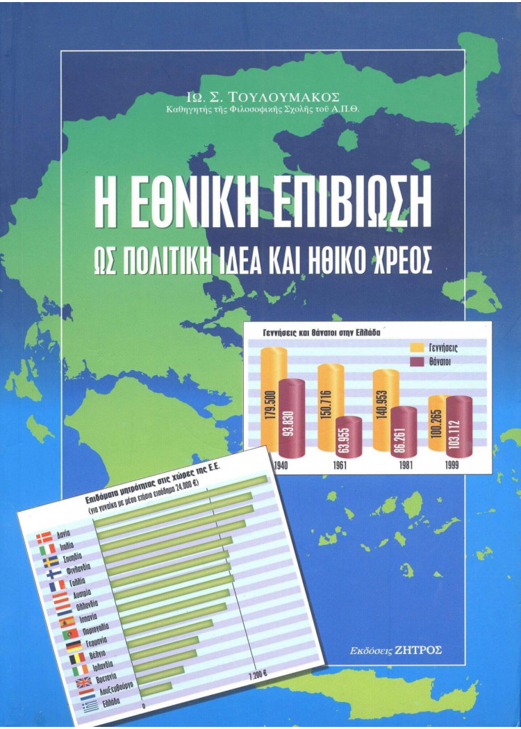 Η ΕΘΝΙΚΗ ΕΠΙΒΙΩΣΗ ΩΣ ΠΟΛΙΤΙΚΗ ΙΔΕΑ ΚΑΙ ΗΘΙΚΟ ΧΡΕΟΣ Η ΕΘΝΙΚΗ ΕΠΙΒΙΩΣΗ ΩΣ ΠΟΛΙΤΙΚΗ ΙΔΕΑ ΚΑΙ ΗΘΙΚΟ ΧΡΕΟΣ